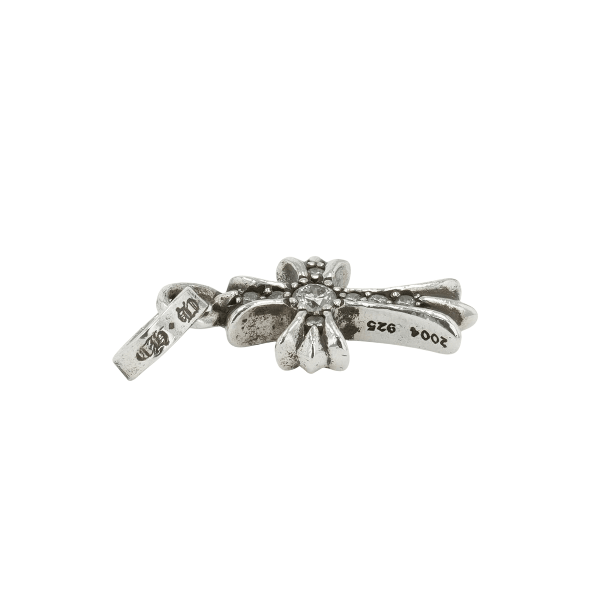 ベイビーファット PAVE DIA CRS BBYFAT 【シルバーネックレストップ チャーム パヴェ ダイヤモンド】