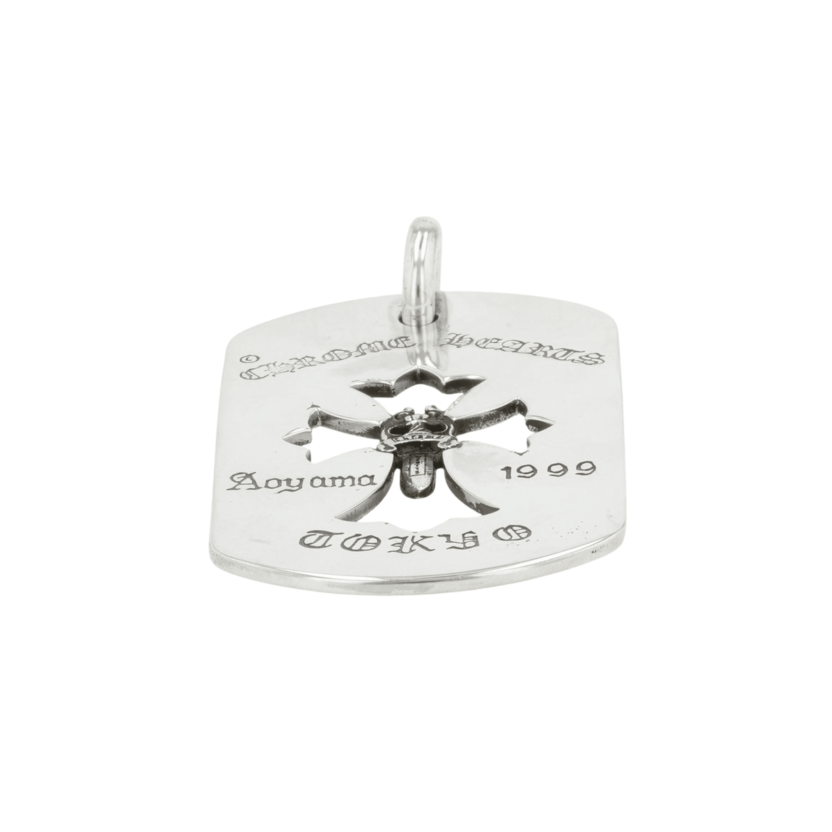 ラージカットアウトクロスダガー ドッグタグ 青山オープン記念限定 CO CROSS DAGGER DOG TAG【シルバーネックレストップ ペンダント】