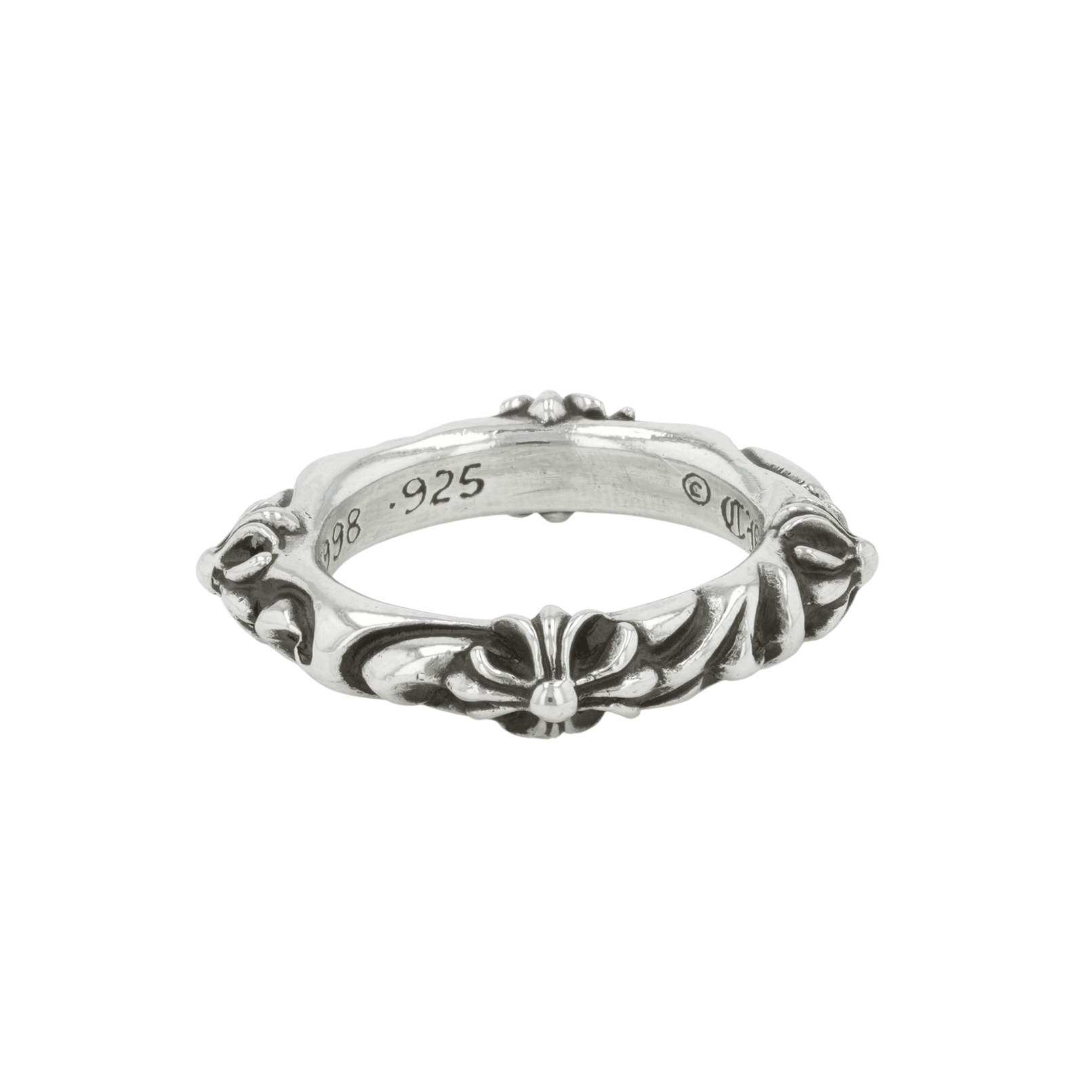 CHROME HEARTS クロムハーツ SBTリング クロムハーツ SBTバンド リング 14号 7.69g 中古｜CHROME HEARTS SBT BAND