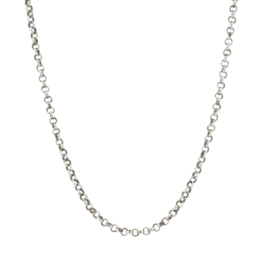 ロールチェーン 24インチ R24 NECK CHAIN 【シルバーネックレス チェーン】
