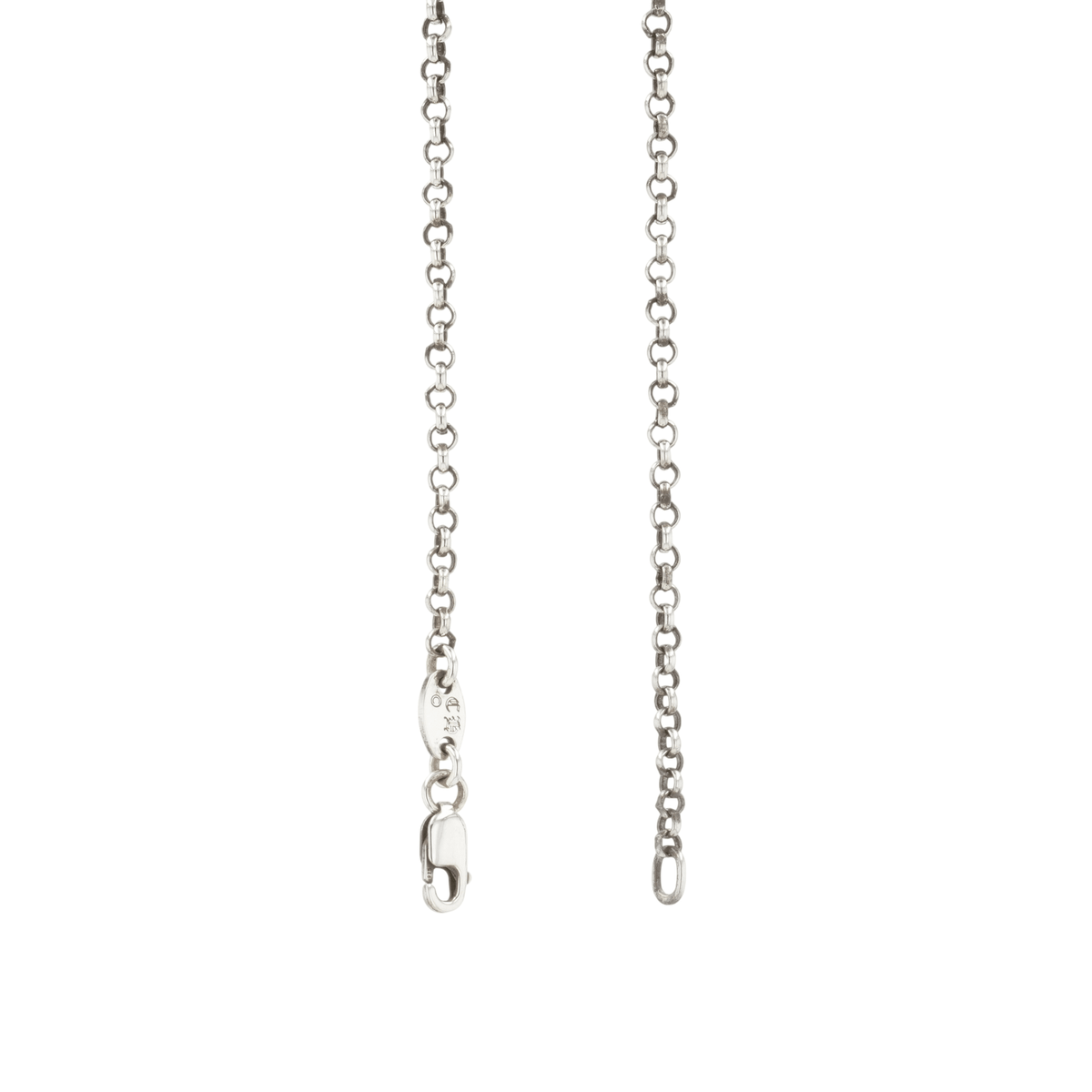 ロールチェーン 24インチ R24 NECK CHAIN 【シルバーネックレス チェーン】
