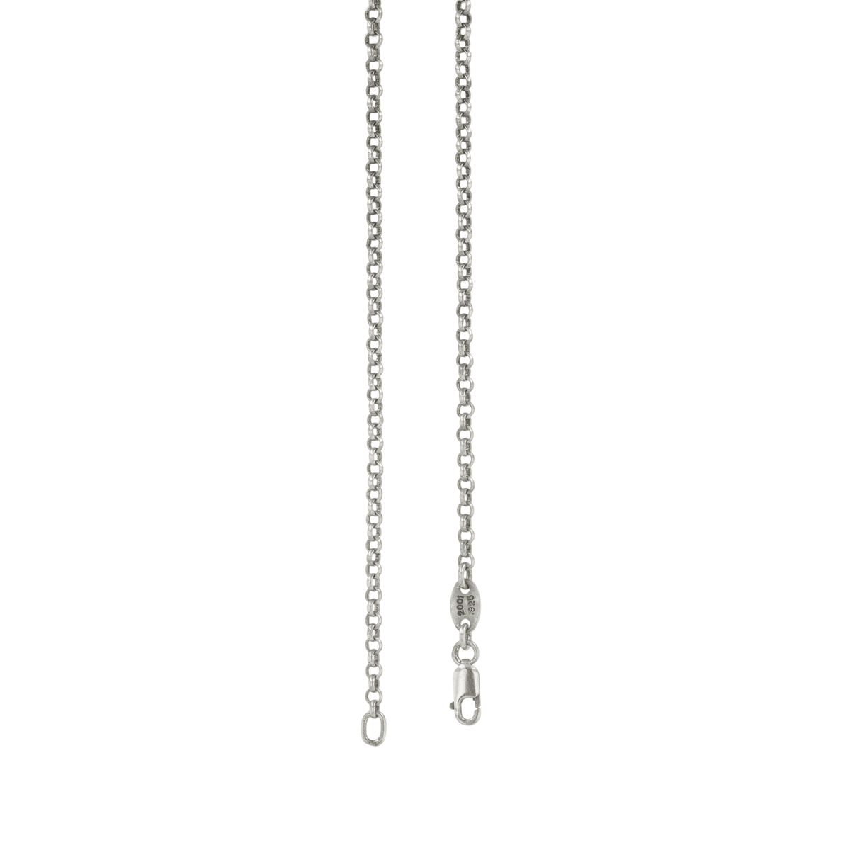 ロールチェーン 20インチ R20 NECK CHAIN 【シルバーネックレス チェーン】