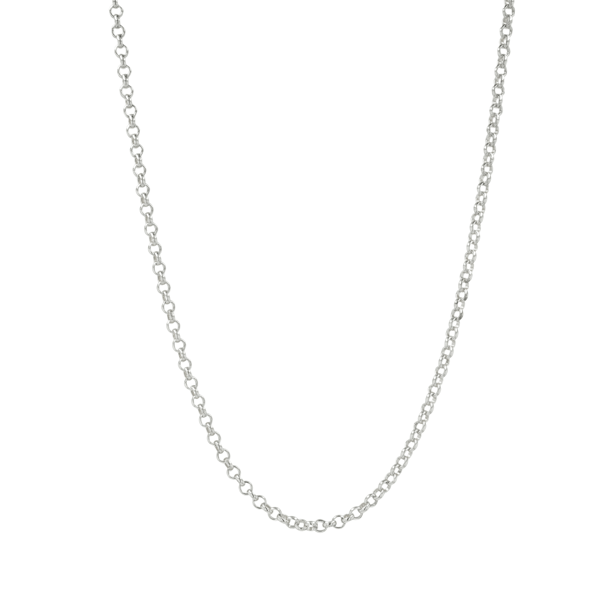 ※確認中ロールチェーン 20インチ R20 NECK CHAIN 【シルバーネックレス チェーン】