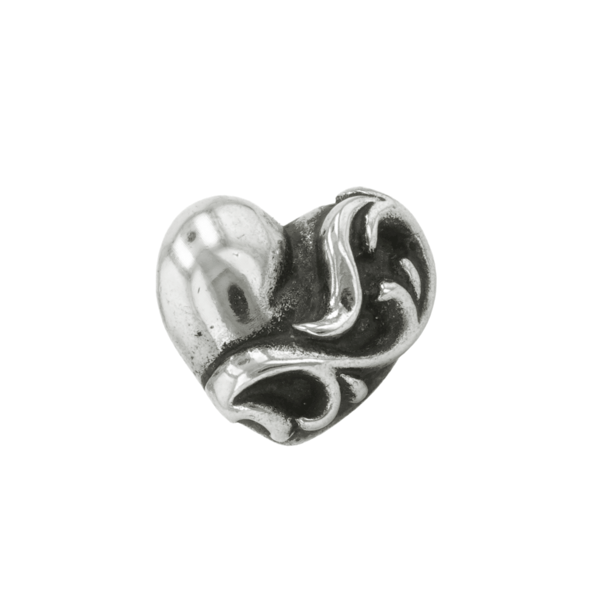 ハートスタッド HEART STUD 【シルバーピアス】