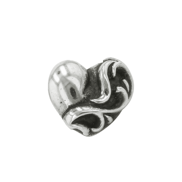 ハートスタッド HEART STUD 【シルバーピアス】
