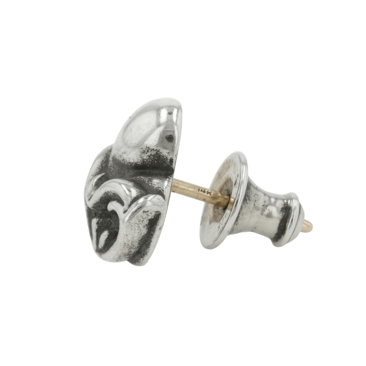 ハートスタッド HEART STUD 【シルバーピアス】