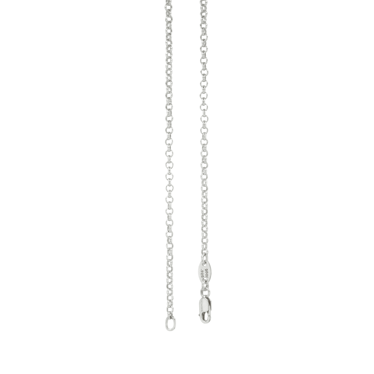 ※確認中ロールチェーン 20インチ R20 NECK CHAIN 【シルバーネックレス チェーン】
