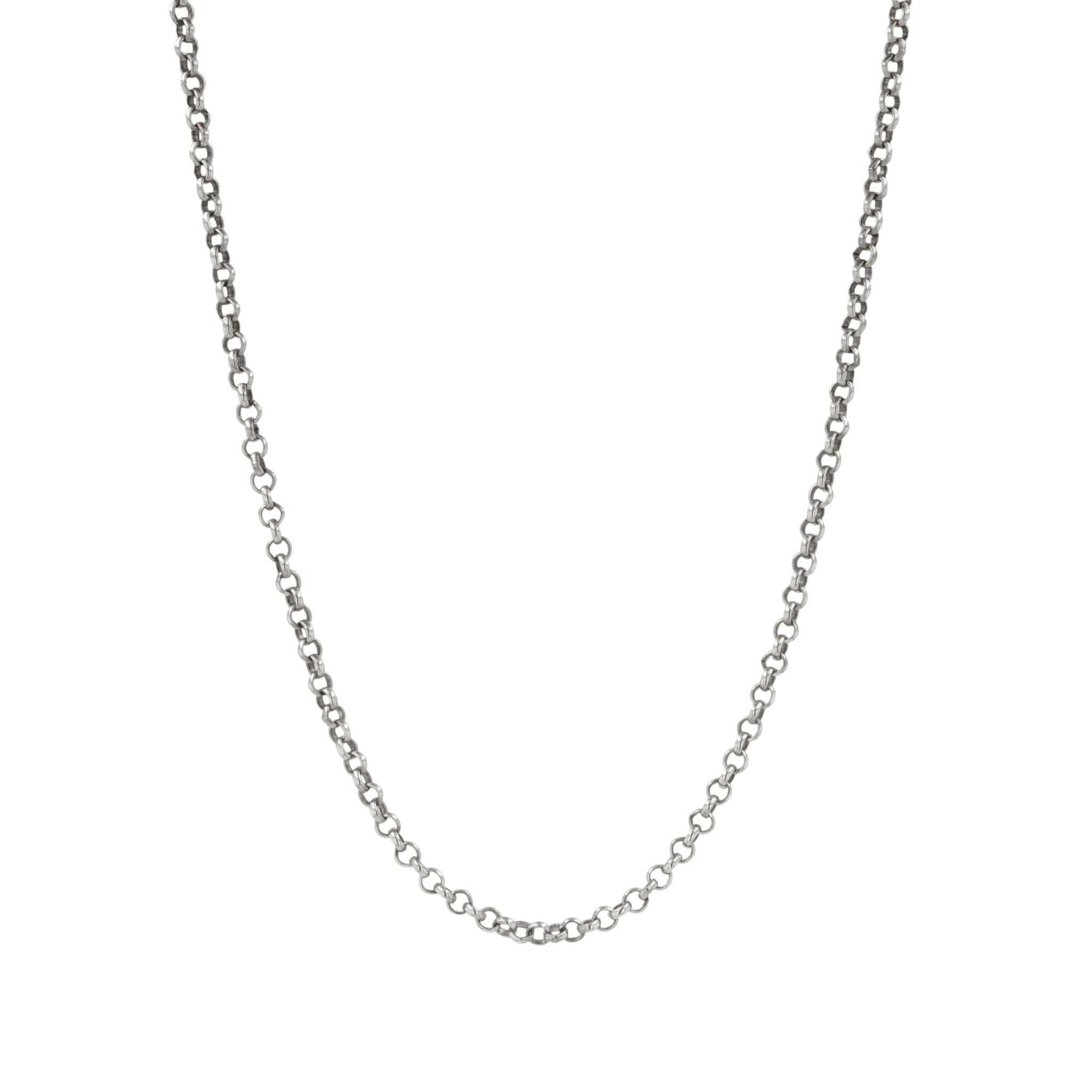 クロムハーツ ロールチェーン 18インチ R18 NECK CHAIN シルバー