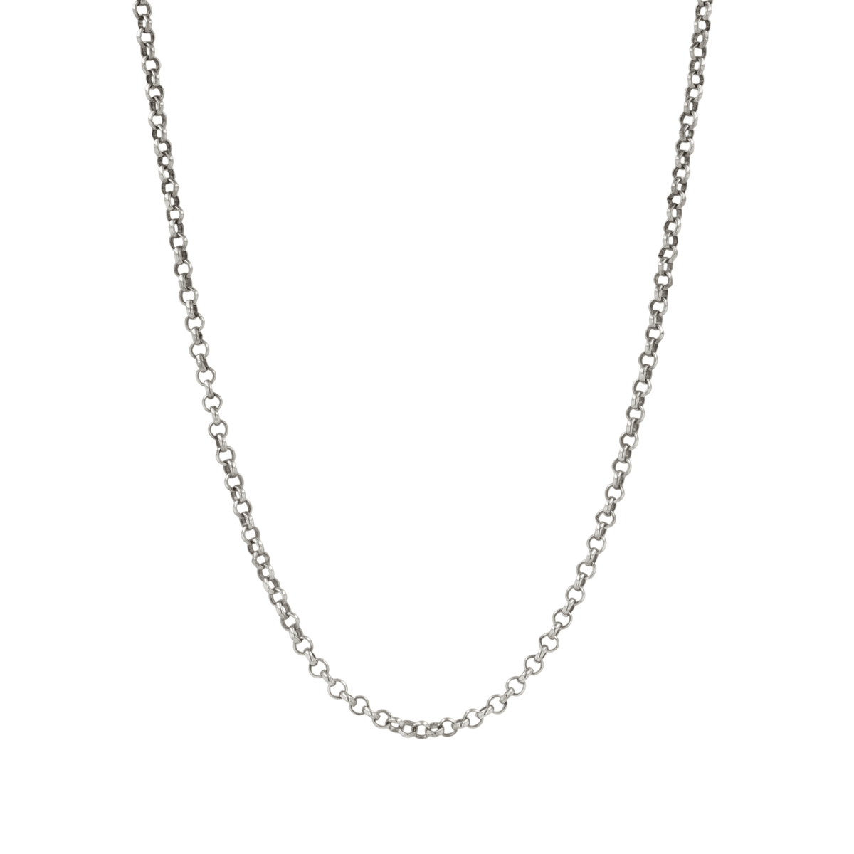 ロールチェーン 18インチ R18 NECK CHAIN 【シルバーネックレス チェーン】