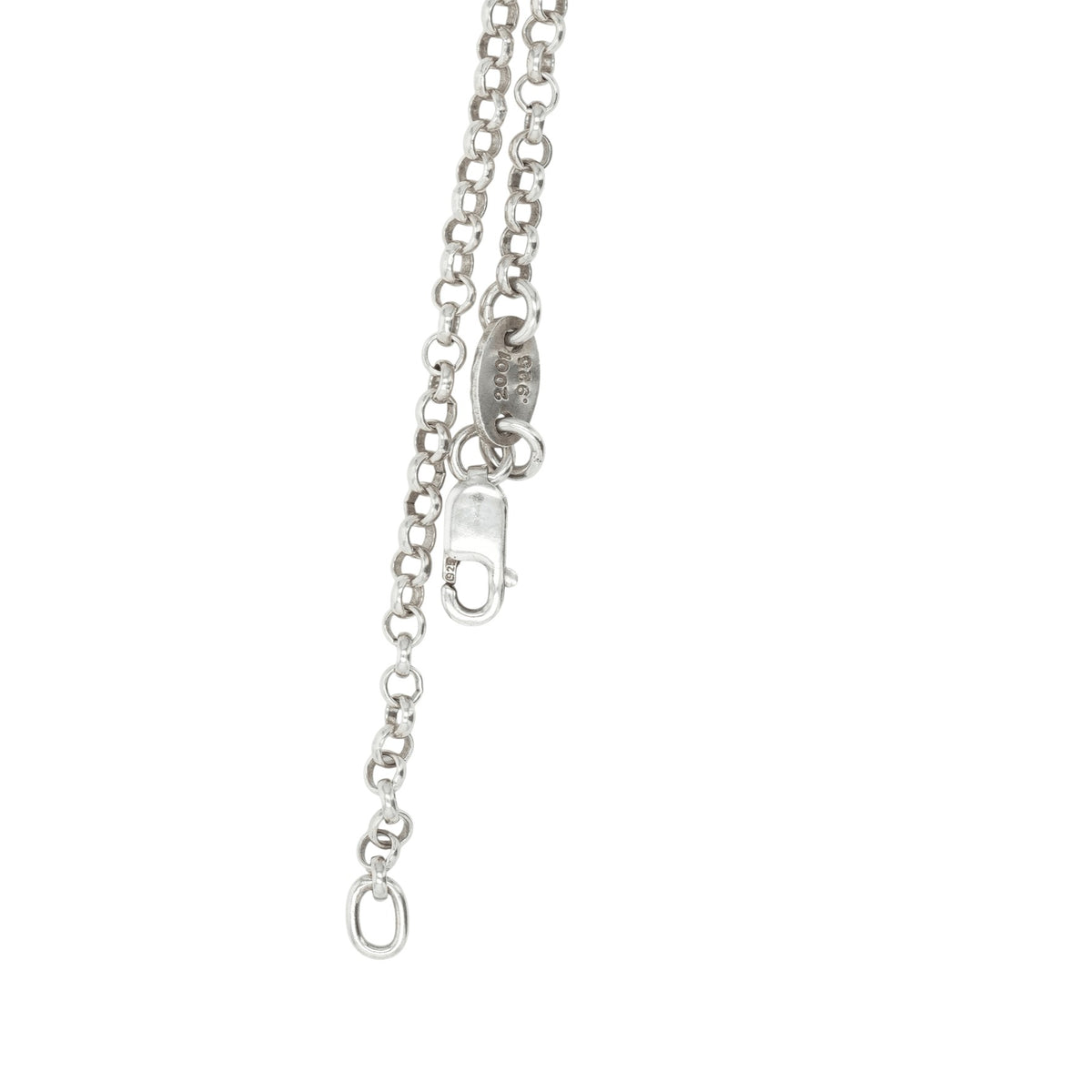 ロールチェーン 20インチ R20 NECK CHAIN 【シルバーネックレス チェーン】