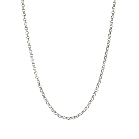ロールチェーン 18インチ R18 NECK CHAIN 【シルバーネックレス チェーン】