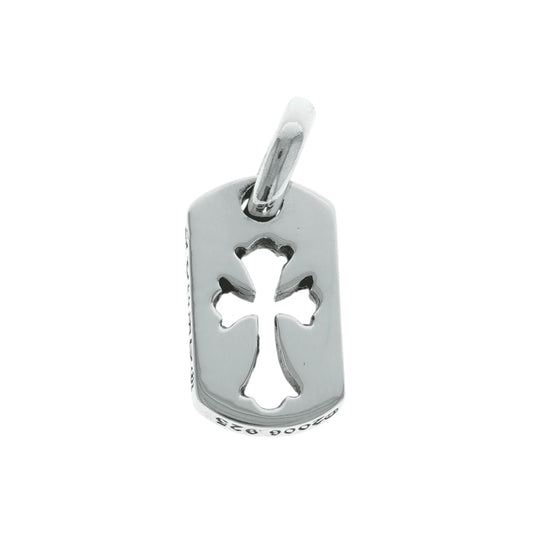 タイニーカットアウトクロス ドッグタグ TINY CO CROSS DOG TAG 【シルバーネックレストップ チャーム】