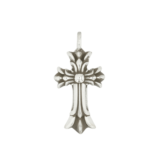 ダブルCHクロス DOUBLE CH CROSS 【シルバーネックレストップ チャーム】