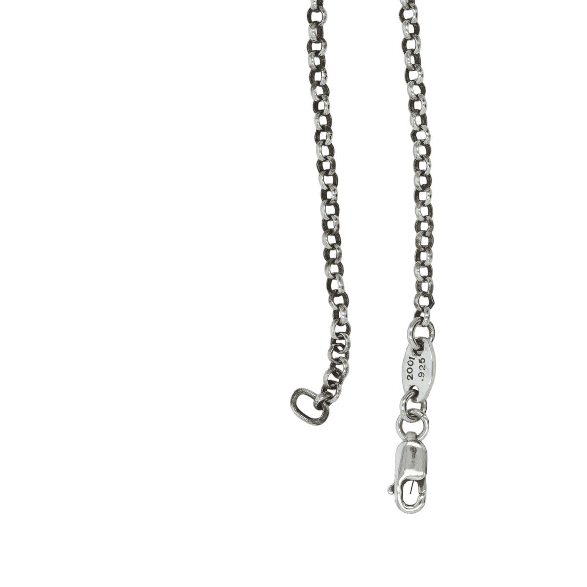 ロールチェーン 20インチ R20 NECK CHAIN 【シルバーネックレス チェーン】