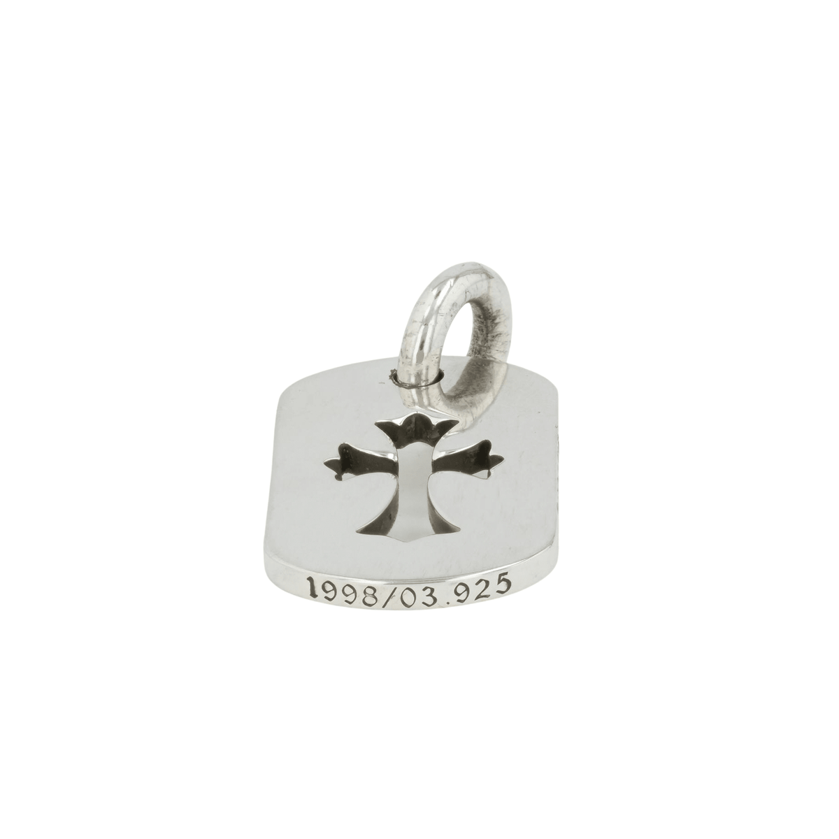 スモールカットアウトクロス ドッグタグ SML CO CROSS DOG TAG 【シルバーネックレストップ チャーム】 インボイス付き