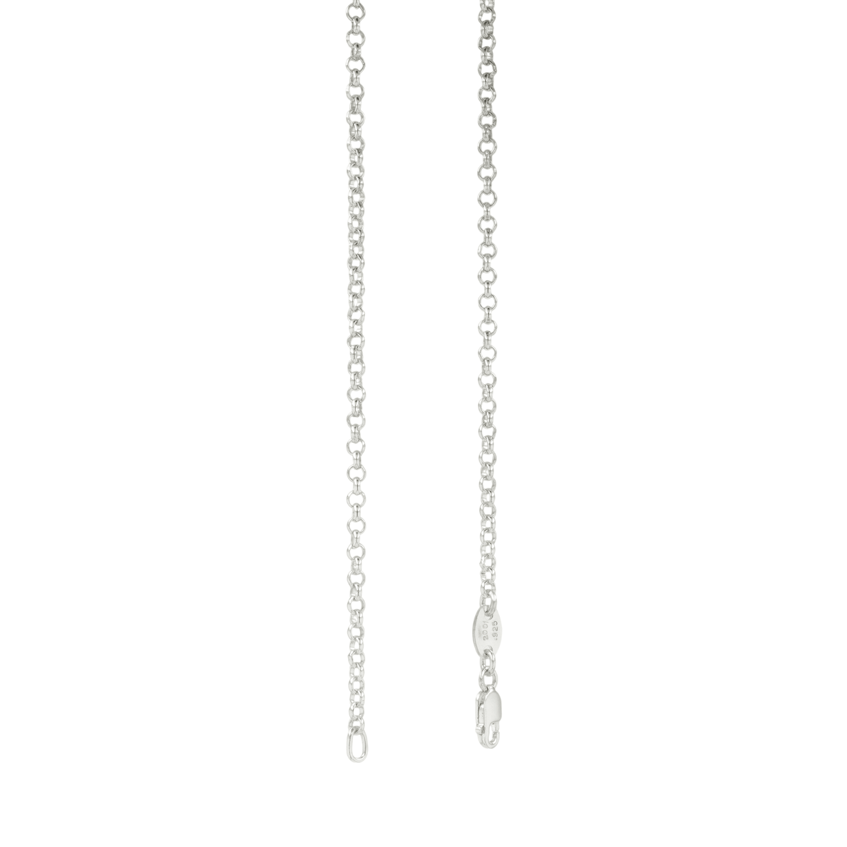 ロールチェーン 18インチ R18 NECK CHAIN 【シルバーネックレス チェーン】