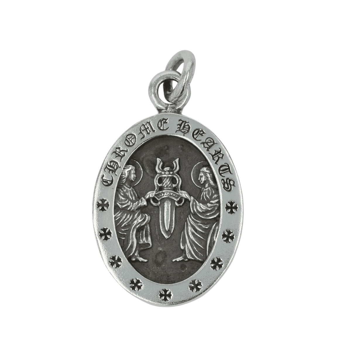 オーバルエンジェルメダル OVAL ANGEL MEDAL 【シルバーネックレストップ チャーム】