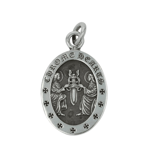 オーバルエンジェルメダル OVAL ANGEL MEDAL 【シルバーネックレストップ チャーム】