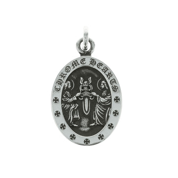 オーバルエンジェルメダル OVAL ANGEL MEDAL 【シルバーネックレストップ チャーム】