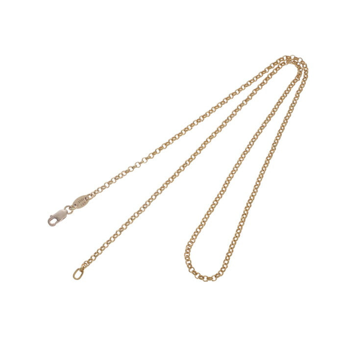 22K ロールチェーン 18インチ R18 NECK CHAIN 【ゴールドネックレス チェーン】