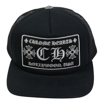 CH刺繍 【ベースボールキャップ/BASEBALL CAP】【ブラック】 SIZE:ONE