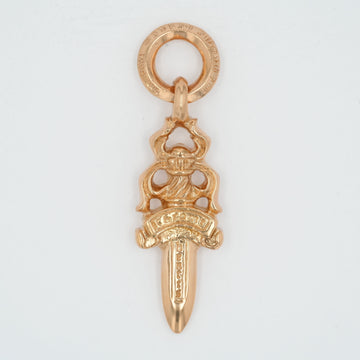 22K No5 ダガー PAVE EM ♯5DAGGER 【ゴールドネックレストップ チャーム  パヴェ エメラルド】