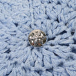 Star Patch Cashmere Beanie [Knit Cap/Beanie] [Blue] SIZE:ONE