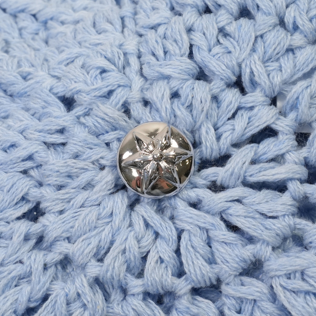 Star Patch Cashmere Beanie [Knit Cap/Beanie] [Blue] SIZE:ONE