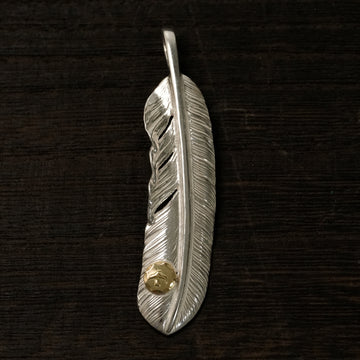 新品現行メタル付特大フェザー(右)