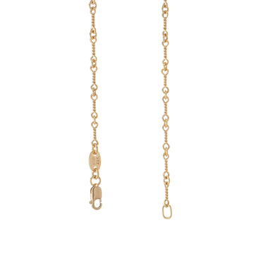 22K ツイストチェーン 24インチ T24 NECK CHAIN 【ゴールドネックレス チェーン】