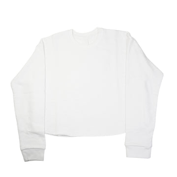 Y NOTCHプラスジャガード総柄 【スウェット】【ホワイト】SIZE:S