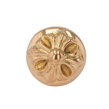 22K クロスボールスタッド CROSS BALL STUD 【ゴールドピアス】インボイス付