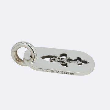 ラージカットアウトフレアダガー ドッグタグ LG CO FLUER DAGGER DOG TAG 【シルバーネックレストップ ペンダント】