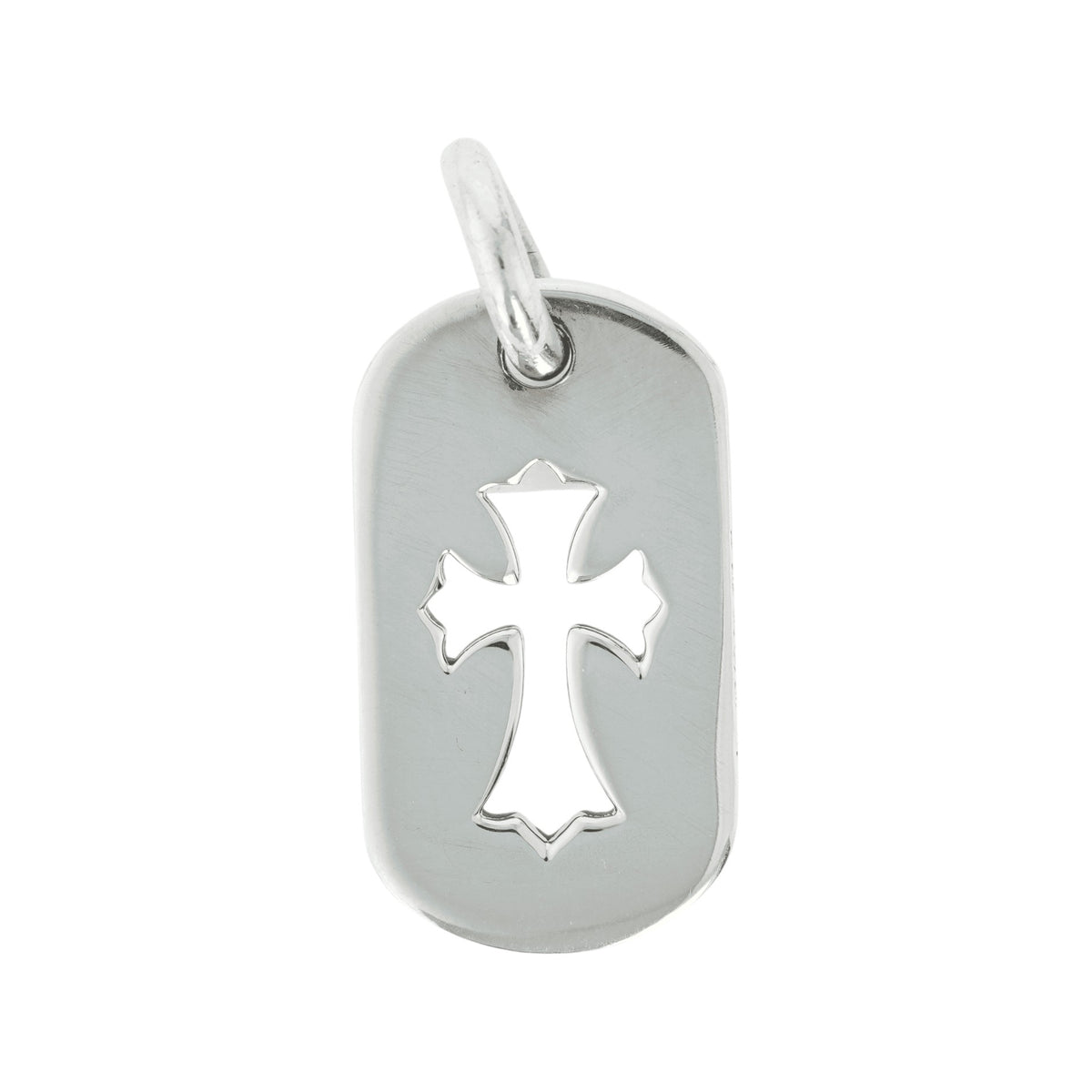 スモールカットアウトクロス ドッグタグ SML CO CROSS DOG TAG 【シルバーネックレストップ チャーム】 インボイス付き