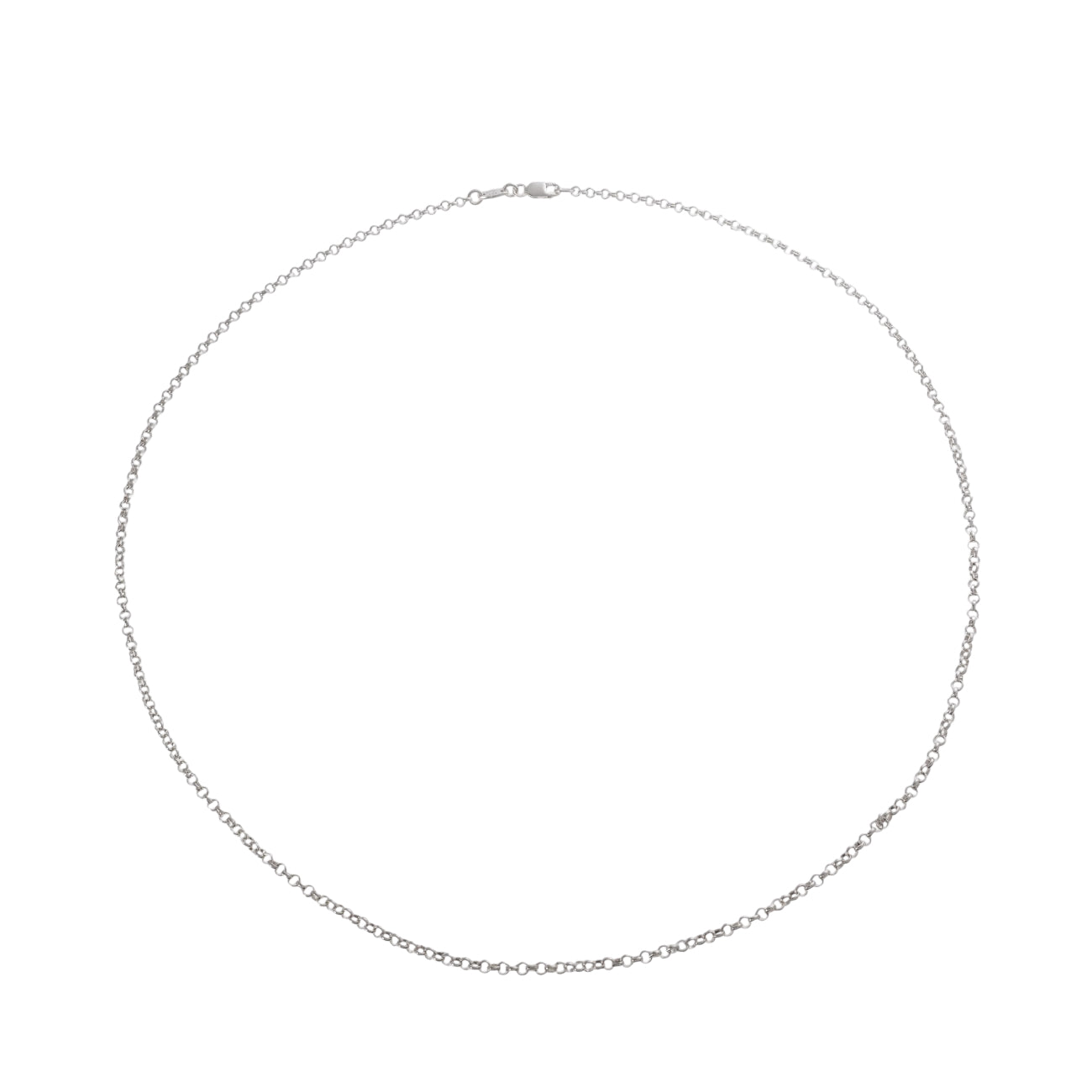 ロールチェーン 20インチ R20 NECK CHAIN 【シルバーネックレス チェーン】