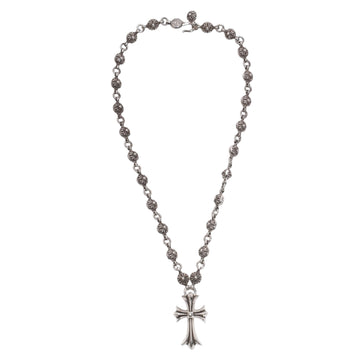 スモールCHクロス/クロスボールチェーン 20インチ SC20 SML CH CROSS/CROSS BALL CHAIN 【シルバーネックレストップ チェーン 一体型】
