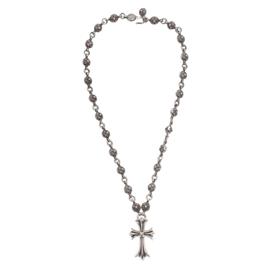 スモールCHクロス/クロスボールチェーン 20インチ SC20 SML CH CROSS/CROSS BALL CHAIN 【シルバーネックレストップ チェーン 一体型】