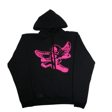 フォティプリント 【パーカー】【ブラック×ピンク】【新品】 SIZE:L