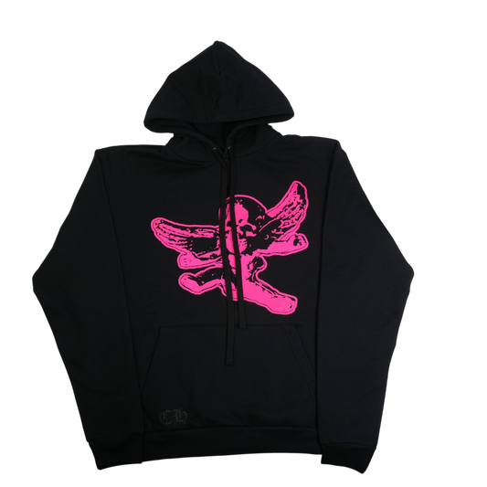 フォティプリント 【パーカー】【ブラック×ピンク】【新品】 SIZE:L