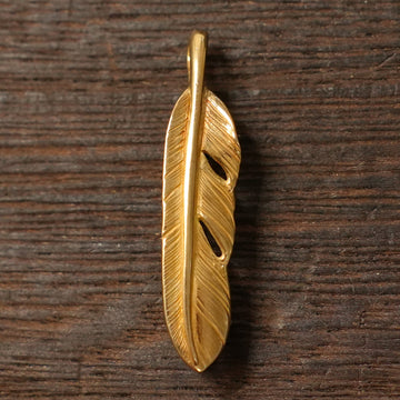 goro's 全金フェザー S ブローチ