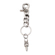 クリップキーチェーン クラシックショート CLIP KEY CHAIN CLASSIC SHORT 【シルバーキーチェーン】