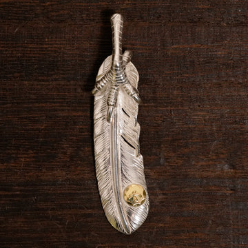 新品現行SVツメ特大フェザー(左)