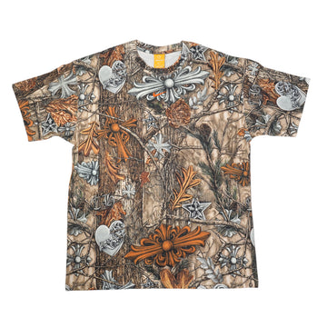 ×ナイキ ノクタ ドレイク NIKE NOCTA  DRAKE 【ネックロゴ総柄Tシャツ】【カモフラ】【新品】 SIZE:M