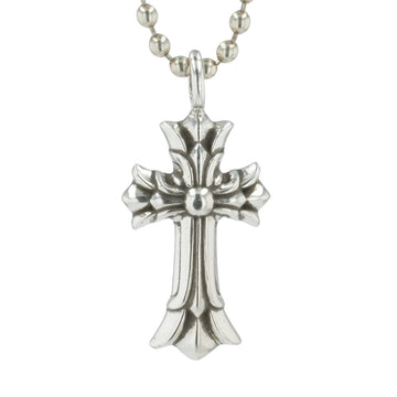 ダブルCHクロス DOUBLE CH CROSS 【シルバーネックレストップ チャーム】