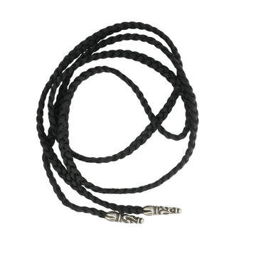 レザーブレイド スクロールチップ SC LEATHER BRAID  【レザーネックレス】