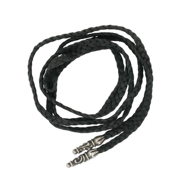 レザーブレイド スクロールチップ SC LEATHER BRAID  【レザーネックレス】
