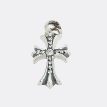 スモールCHクロス AF PAVE DIA SML CH CROSS 【シルバーネックレストップ ペンダント アフター パヴェ ダイヤモンド】