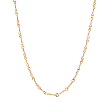 22K ツイストチェーン 20インチ T20 NECK CHAIN 【ゴールドネックレス チェーン】