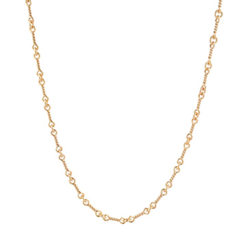 22K ツイストチェーン 20インチ T20 NECK CHAIN 【ゴールドネックレス チェーン】