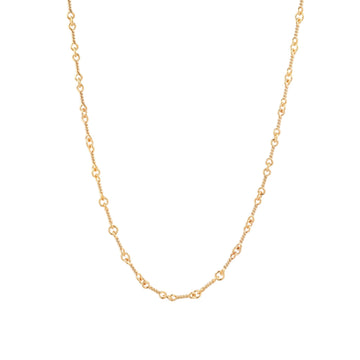 22K ツイストチェーン 20インチ T20 NECK CHAIN 【ゴールドネックレス チェーン】